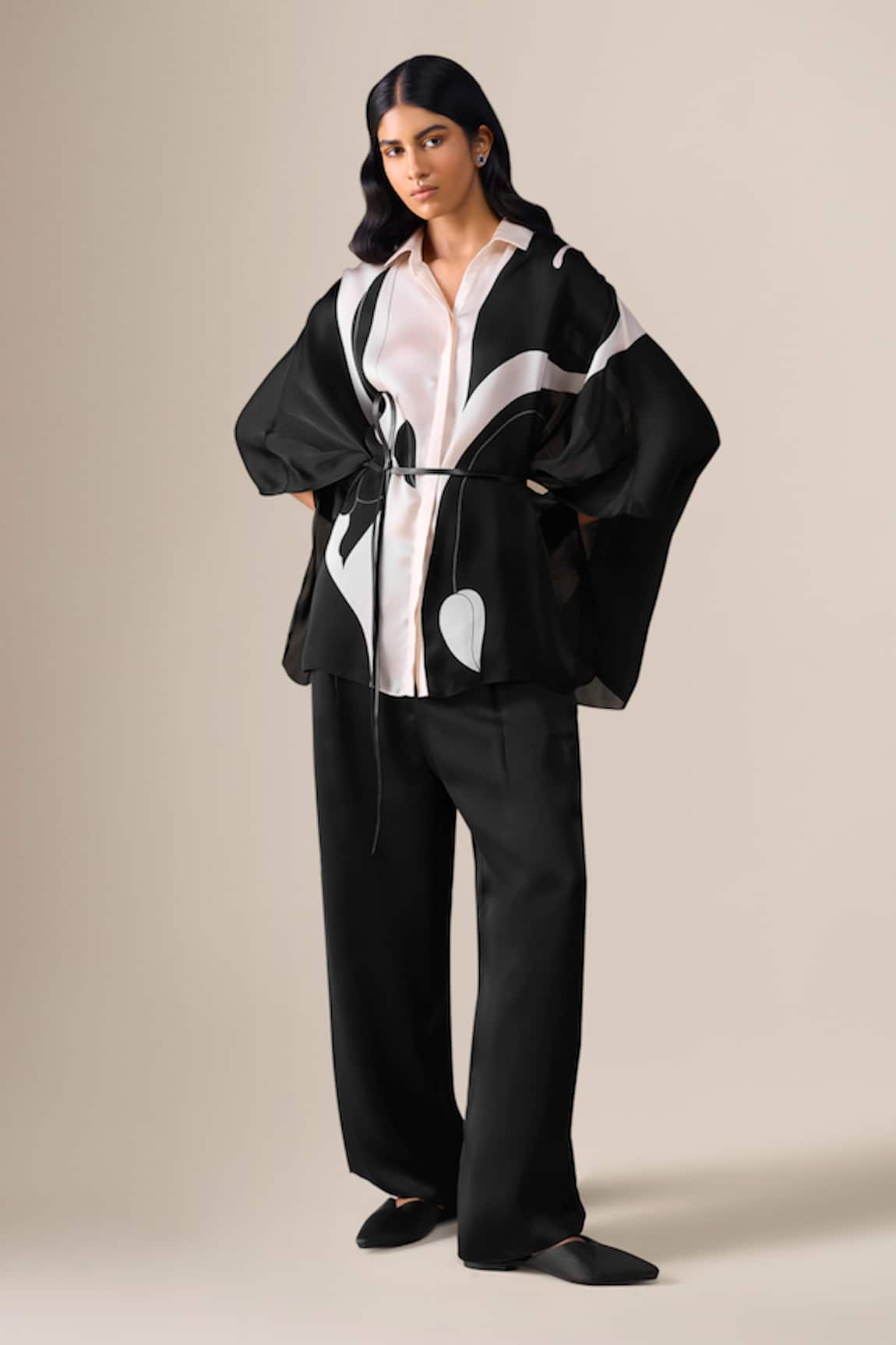 Ampm Elvira Printed Shirt & Pant Set