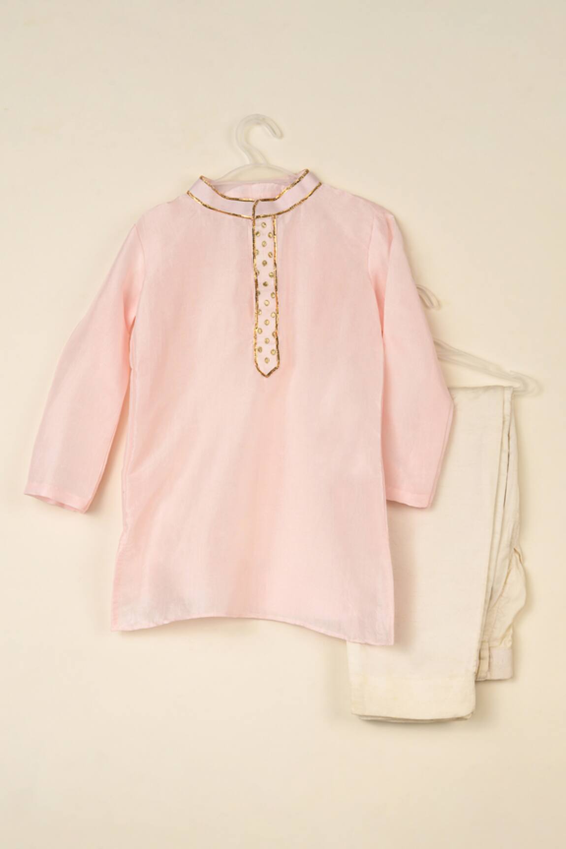 Darleen Kids Couture Meher Placement Embroidered Kurta Set