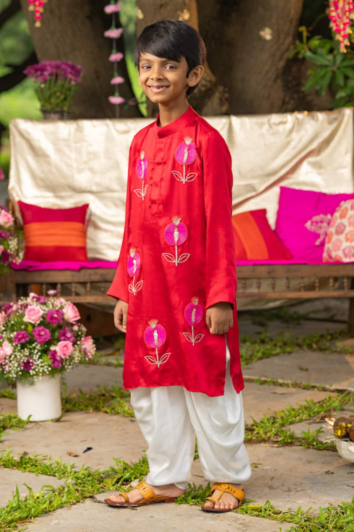 Panchhi By Kanupriya Tibrewala Ek Anaar Kurta Set