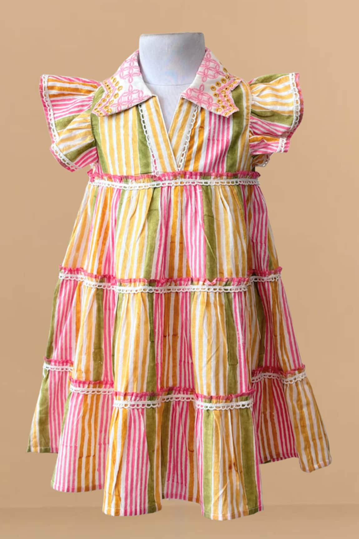 Plumcheeks Candy Shirt Dress