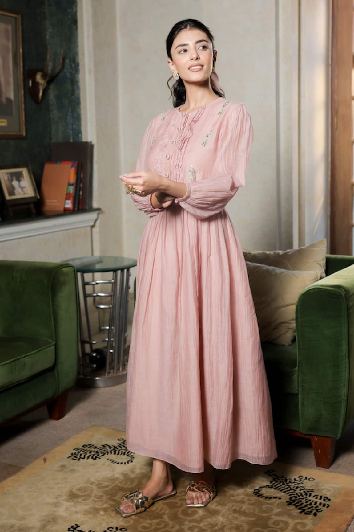 Summer By Priyanka Gupta Noor E Bow Dress