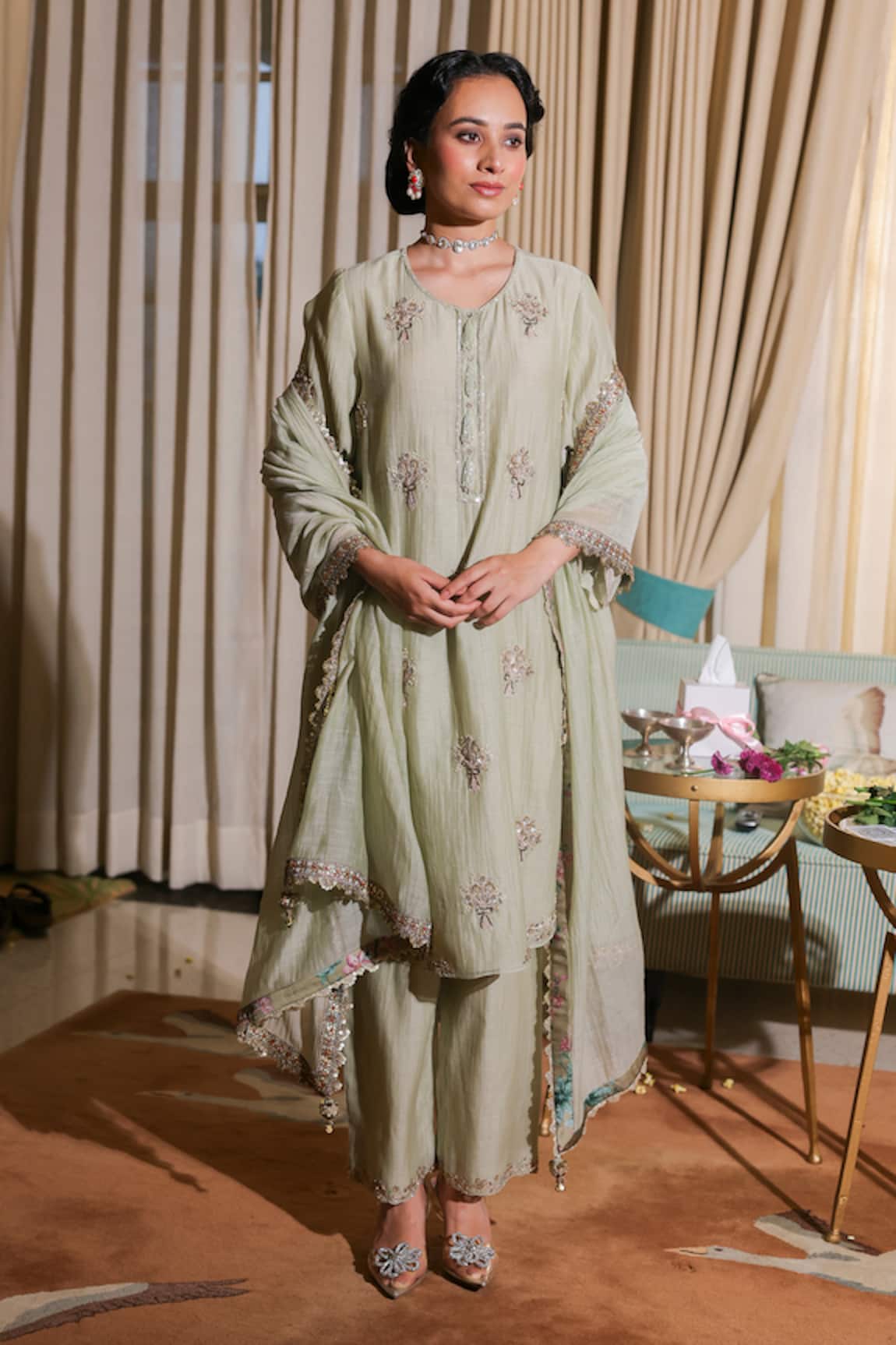 Summer By Priyanka Gupta Noor E Bow Kurta Set