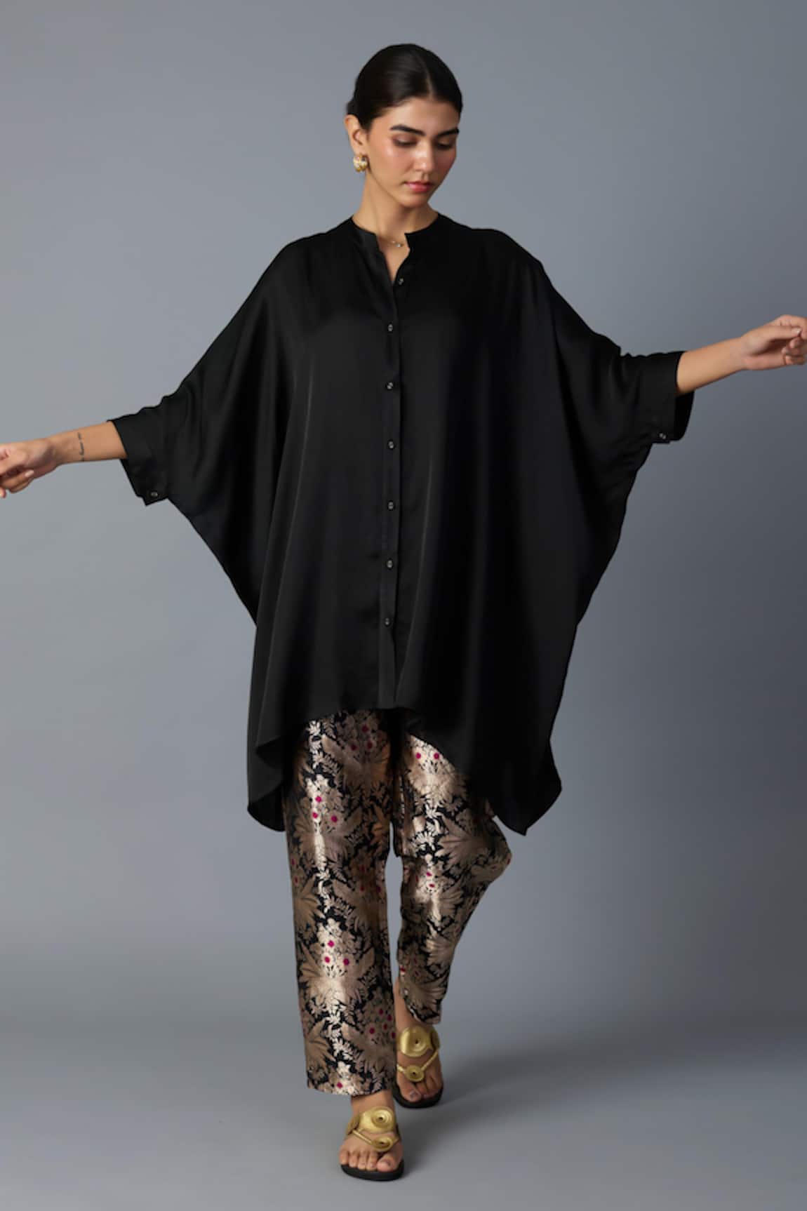 Vasstram Zoha Shirt & Zari Woven Pant Set