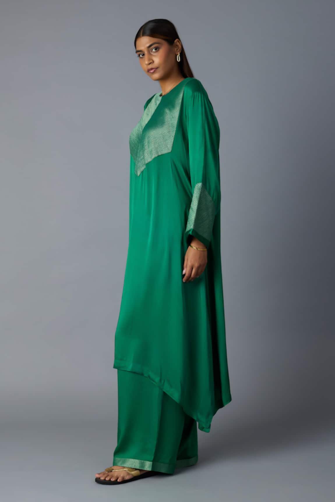 Vasstram Rasna Banarasi Zari Kurta & Pant Set