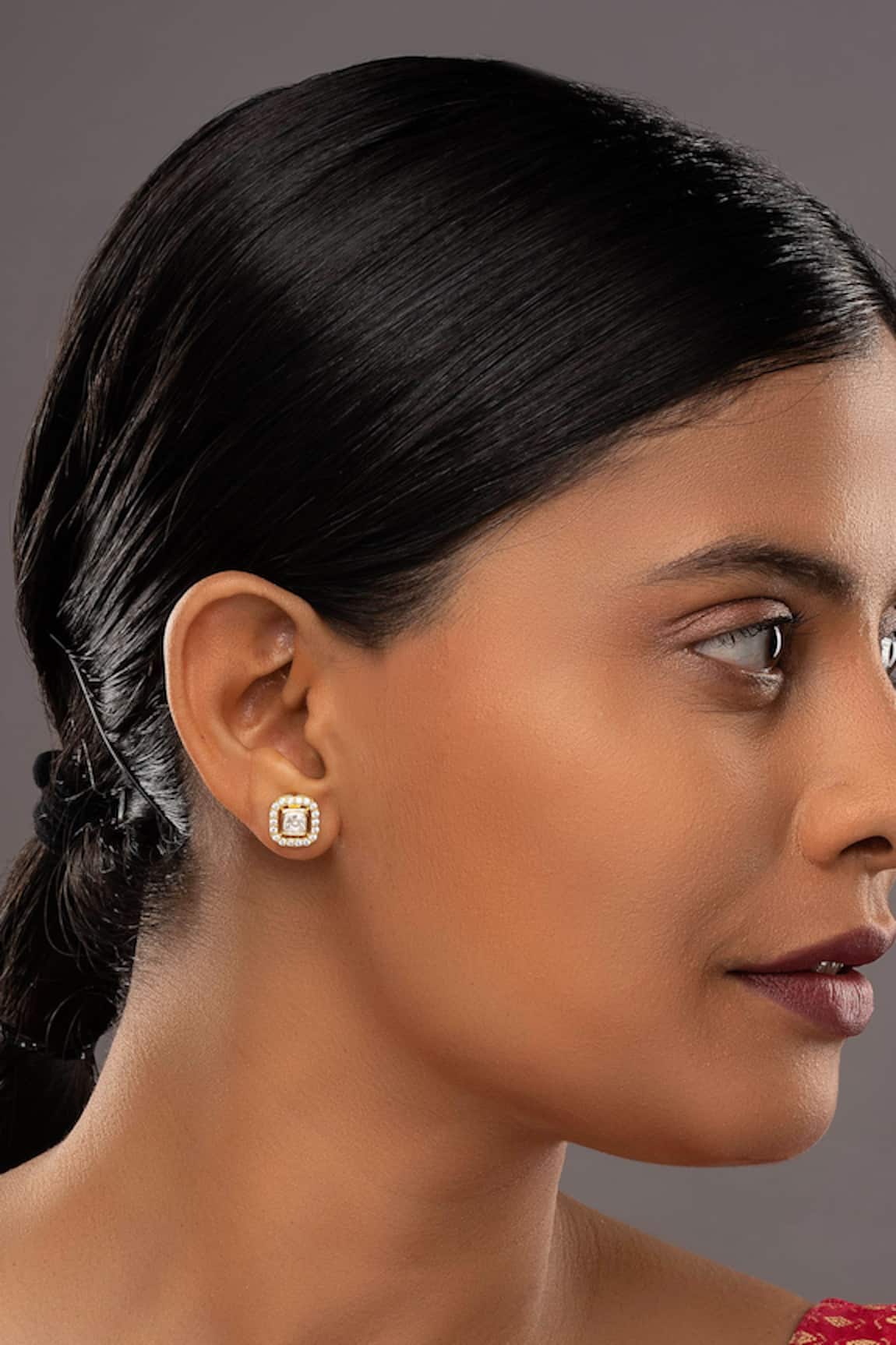 Sica Jewellery Moissanite Avira Moissanite Stud Earrings with Screw Closure 