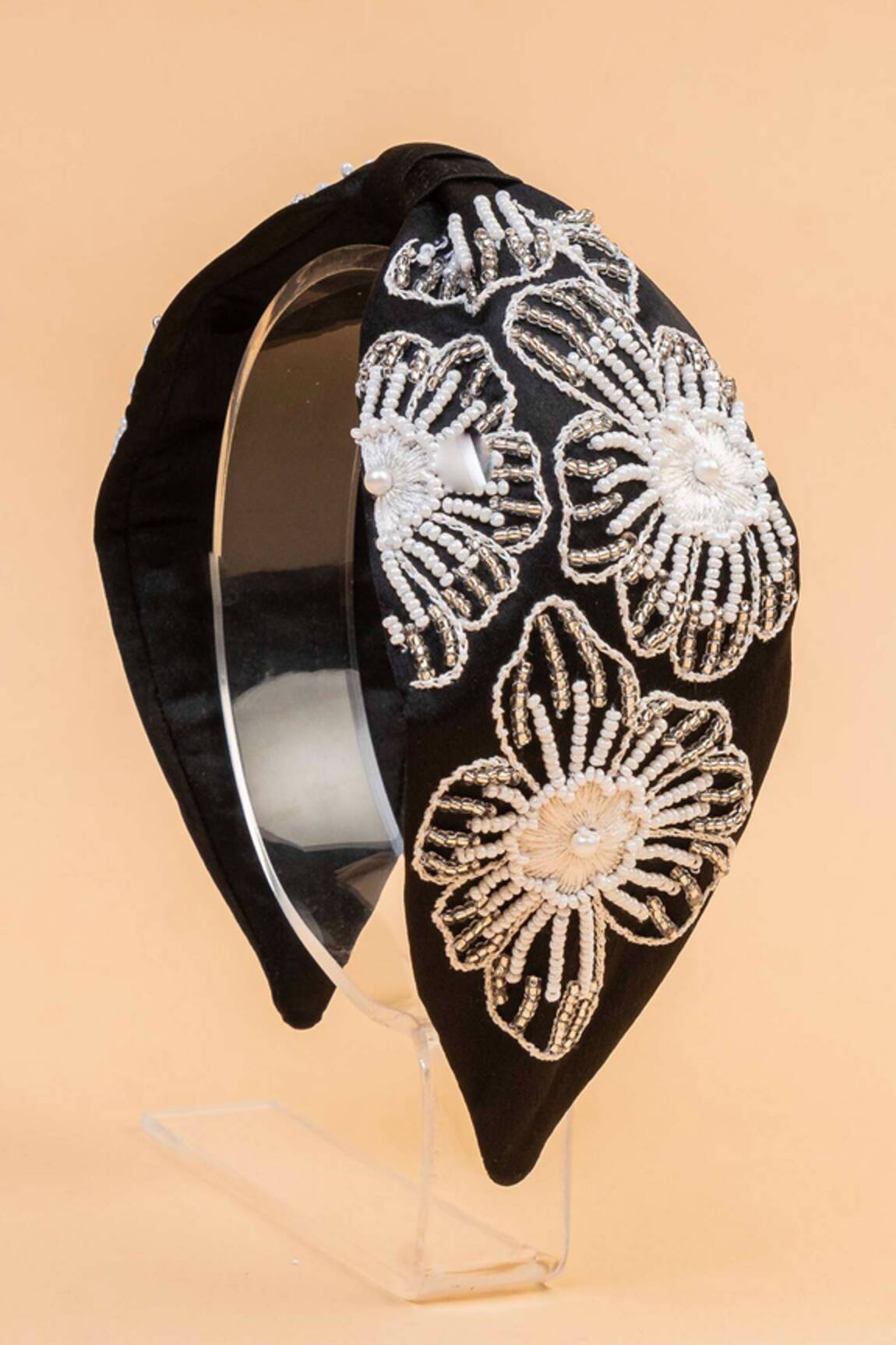 Hair Drama CO Flora Embellished Knotted Hairband