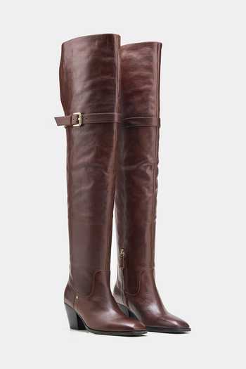 Oroh Paloma Genuine Leather Knee High Boots 