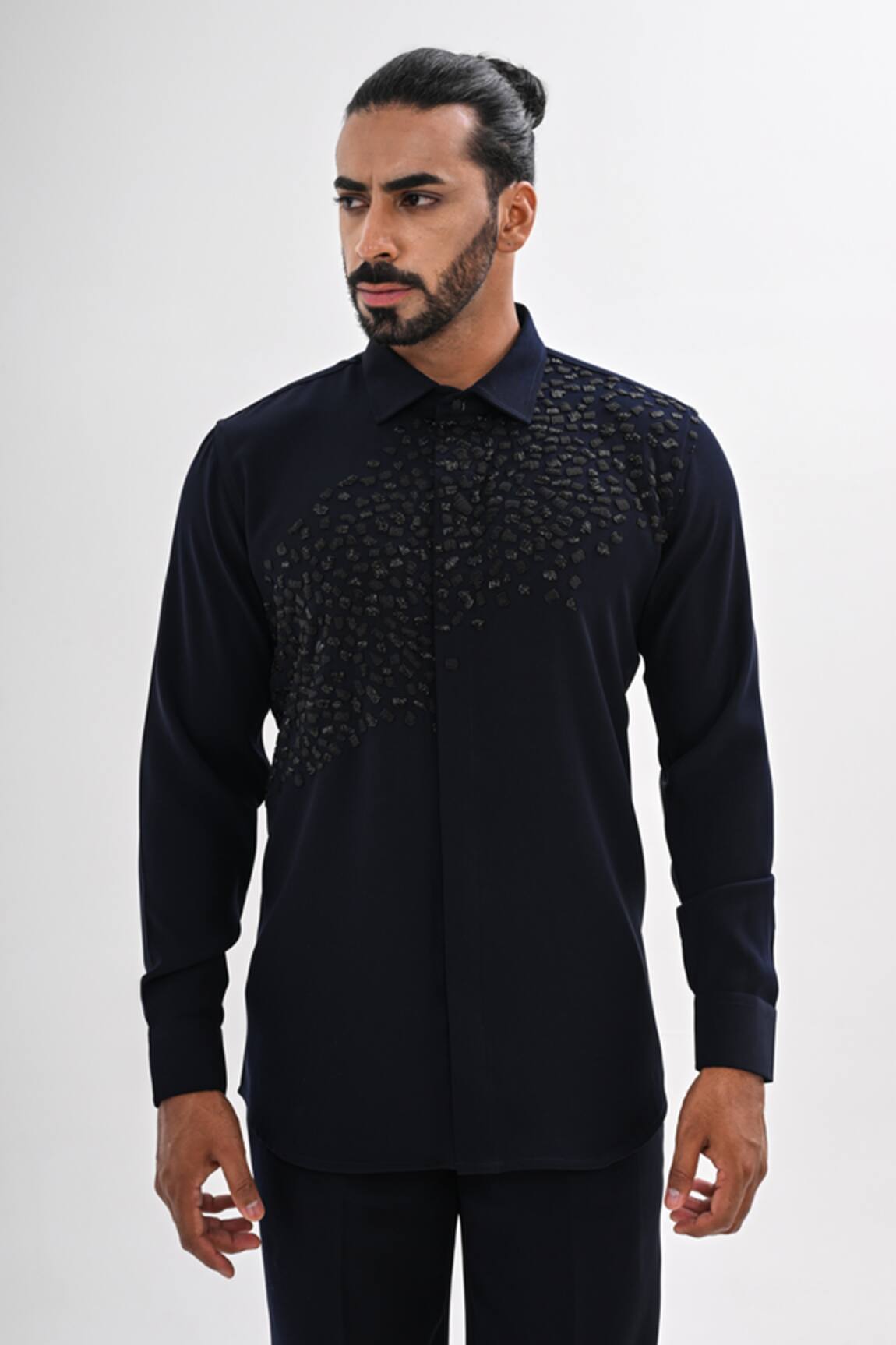 Kalpana Naik Contour Play Hand Embroidered Shirt