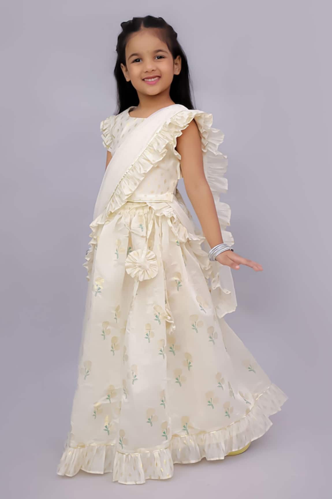 Lil Drama Mishti Printed Lehenga Set