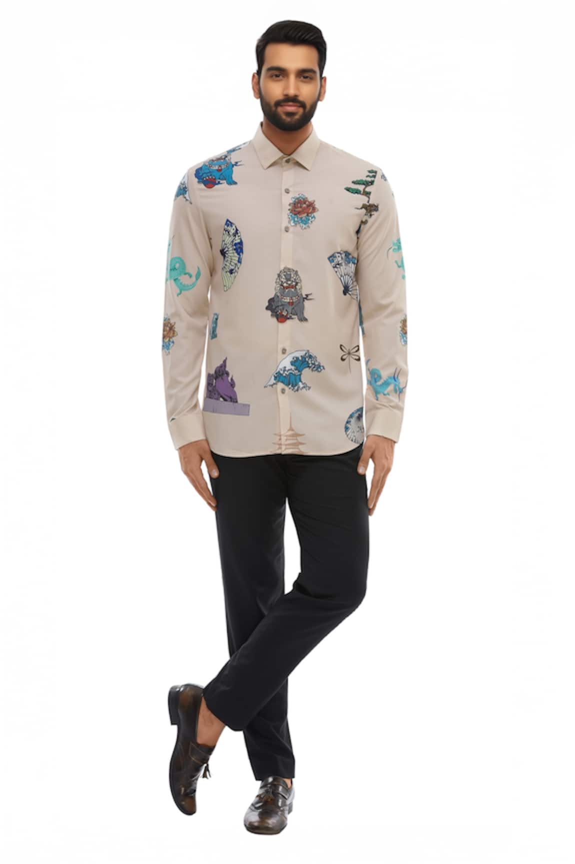 Nautanky Printed Shirt 