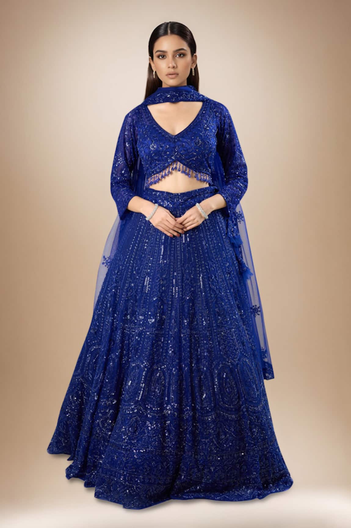 Azeera Embroidered Lehenga Set 