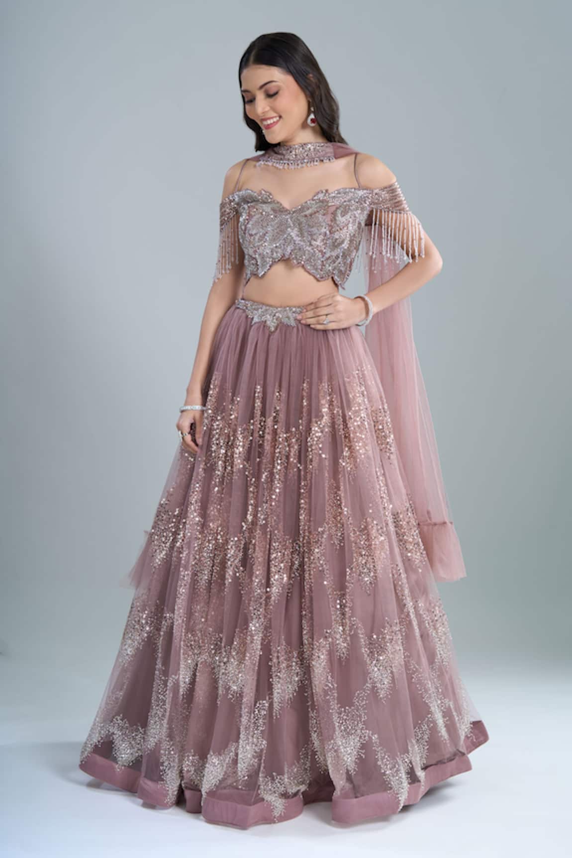 Samyukta Singhania Embroidered Lehenga Set