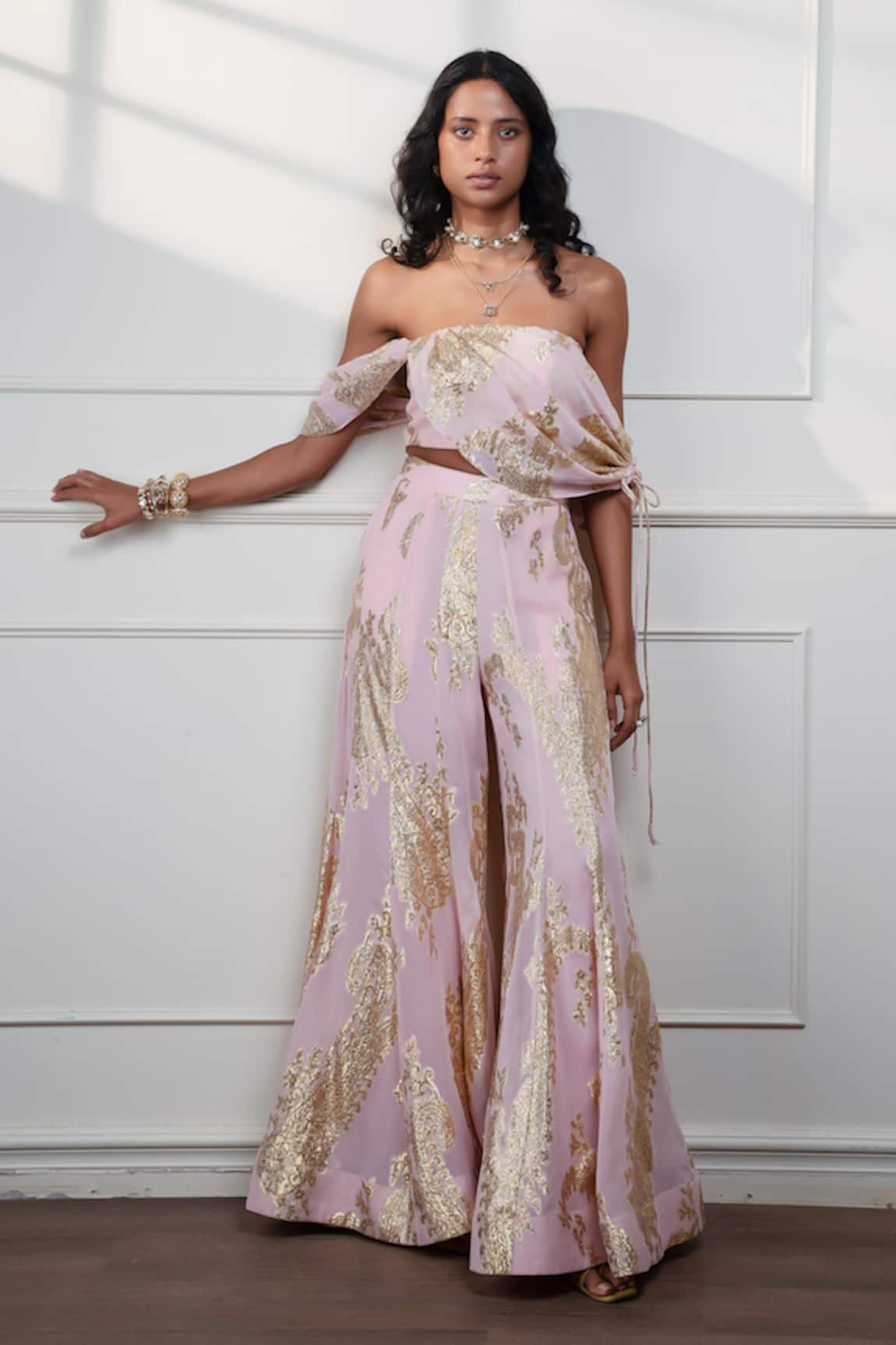 Style Junkiie Petal Paisley Sharara