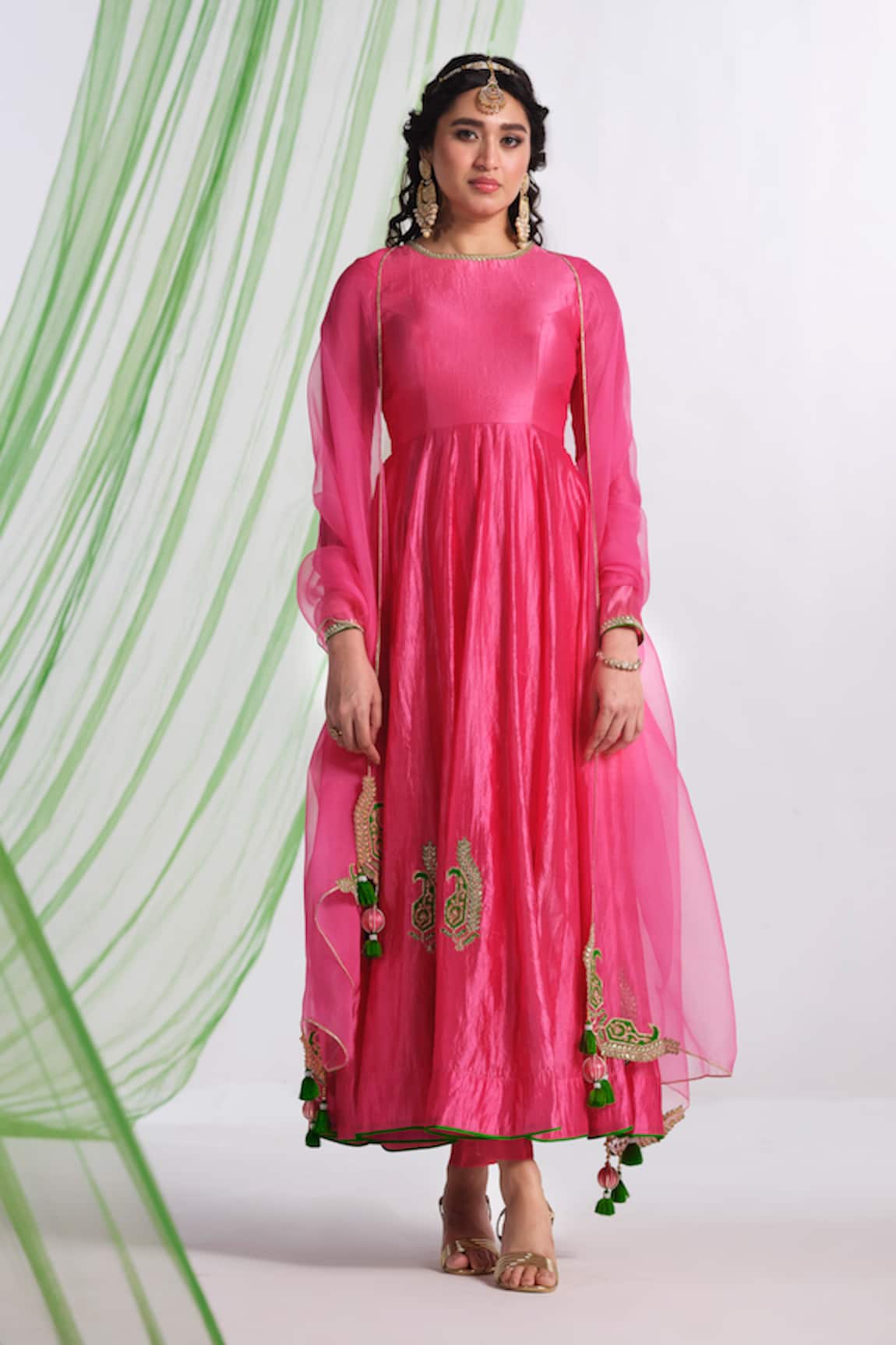 Almaari By Pooja Patel Rangraag Embroidered Anarkali Set 