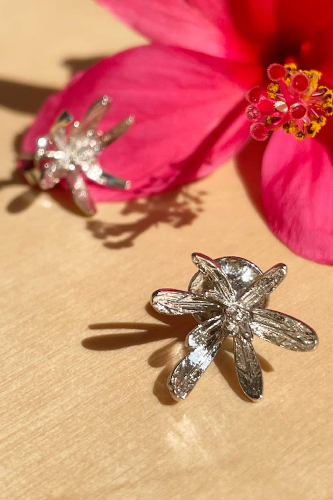 KEFI-CO Fiore Mini Studs Silver