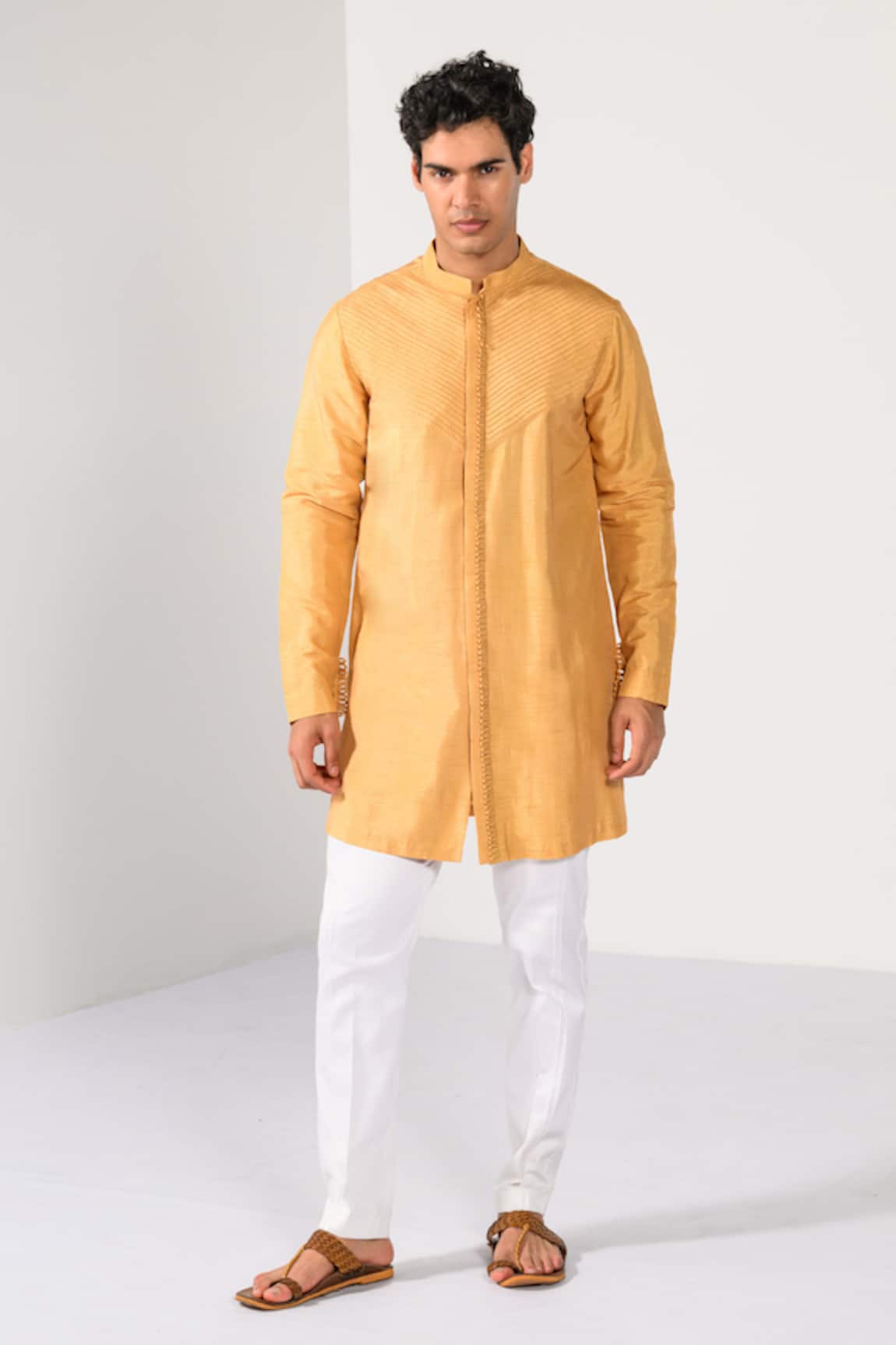 Kalpana Naik Pintuck Sunshine Kurta Set 
