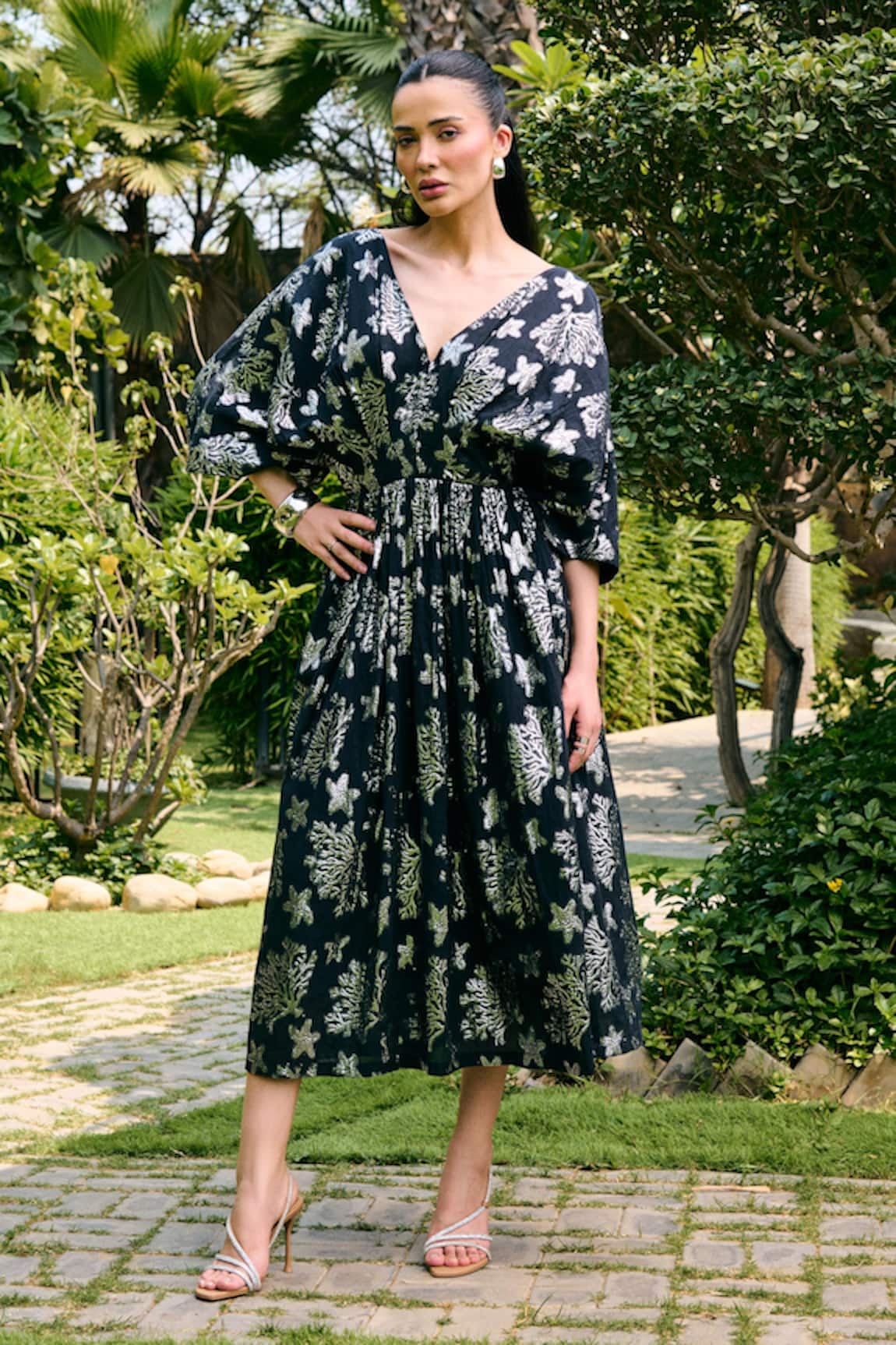 Kay Kay Freja Floral Print Dress 