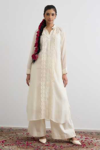 RAAS LIFE Heer Lace Work Kurta Pant Set 