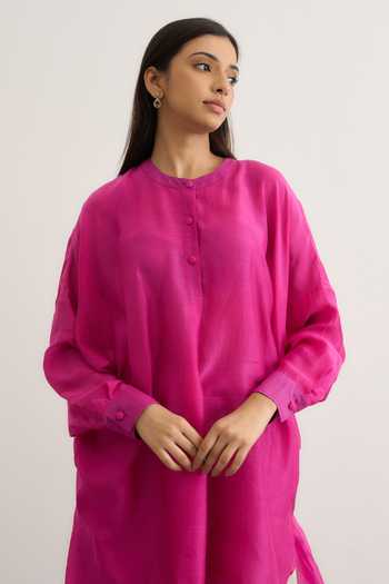 RAAS LIFE Salvia Cotton Silk Top 