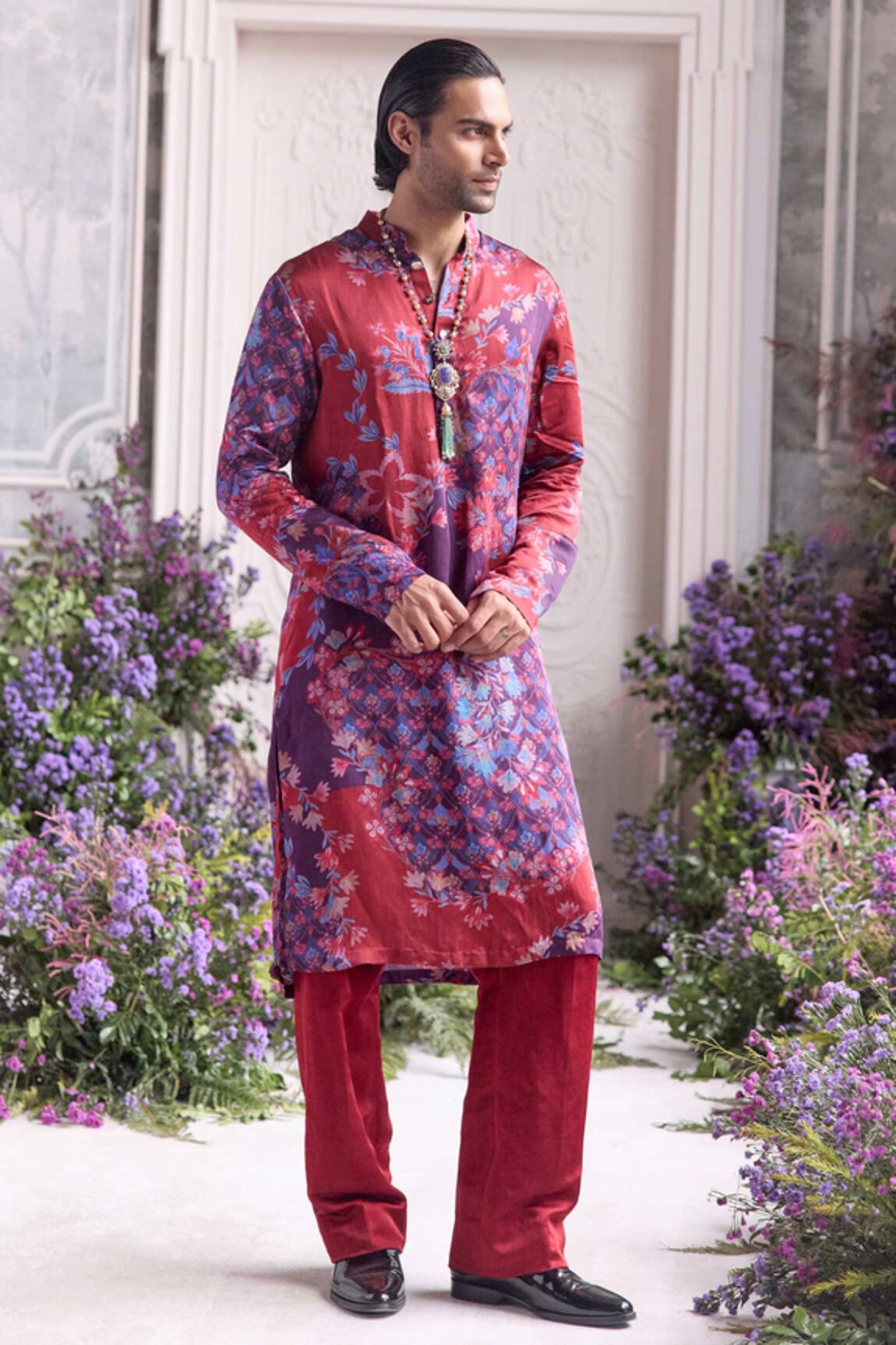 Mahima Mahajan Anwar Fanah Print Kurta & Trouser Set