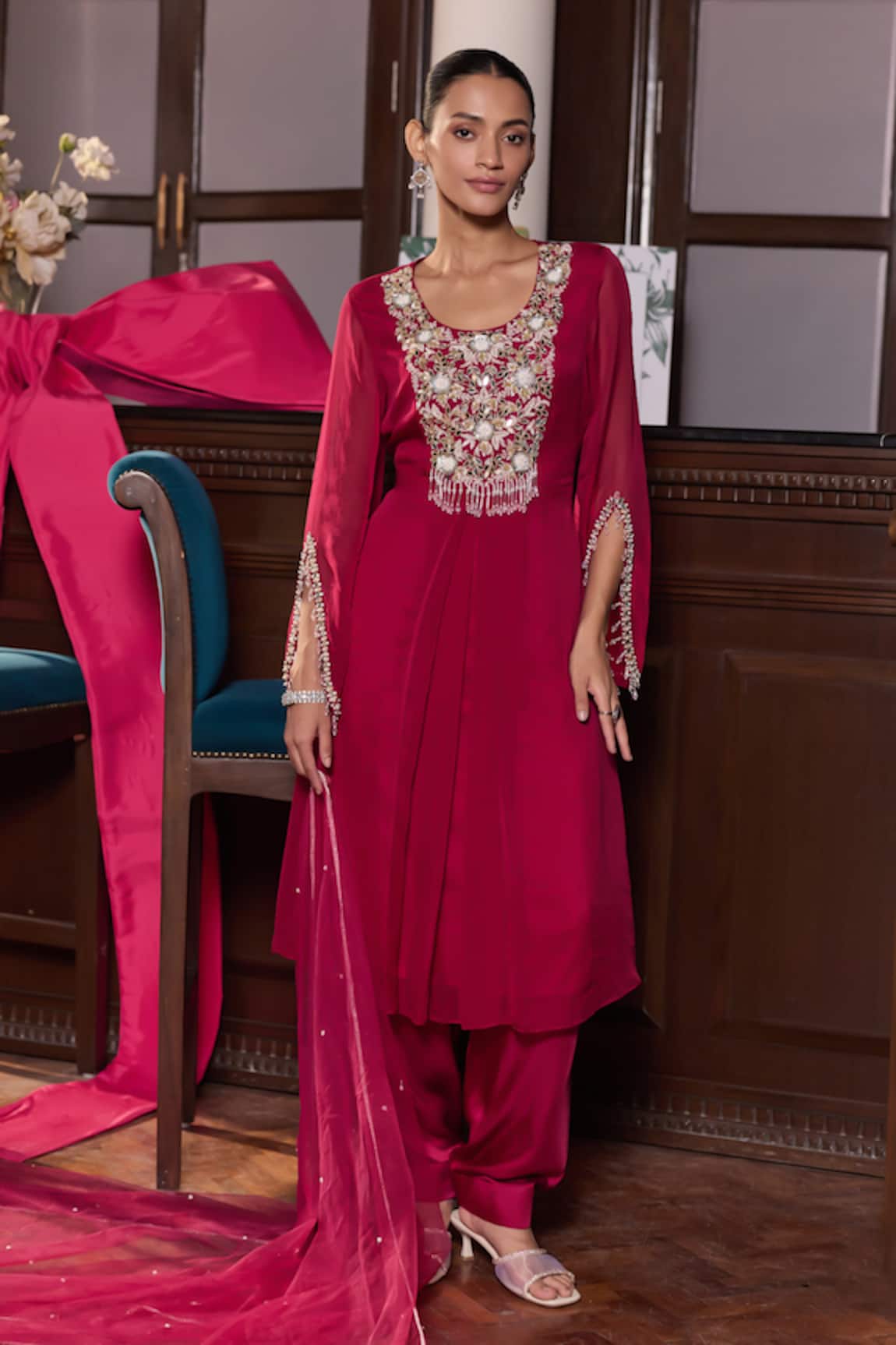Seema Thukral Gurbani Embellished Kurta Set