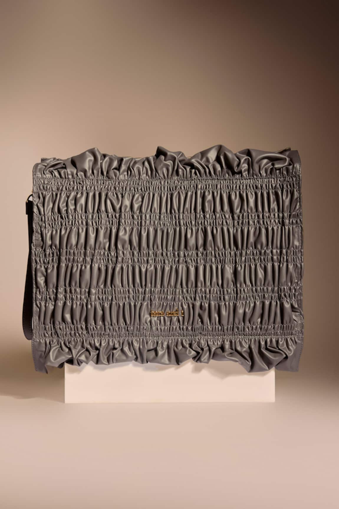 Tara And I Grey Drift Oversized Wristlet