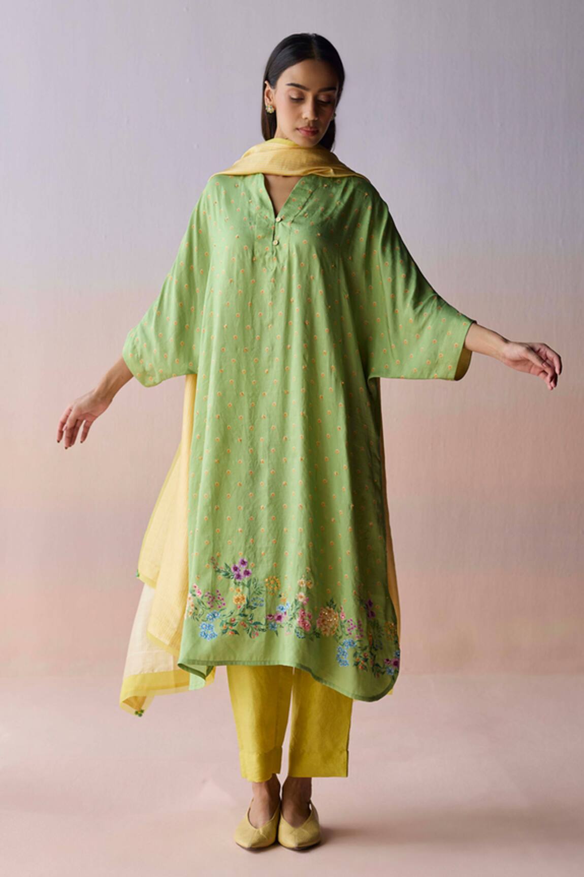 Surmaye Morning Whisper Kurta & Pant Set
