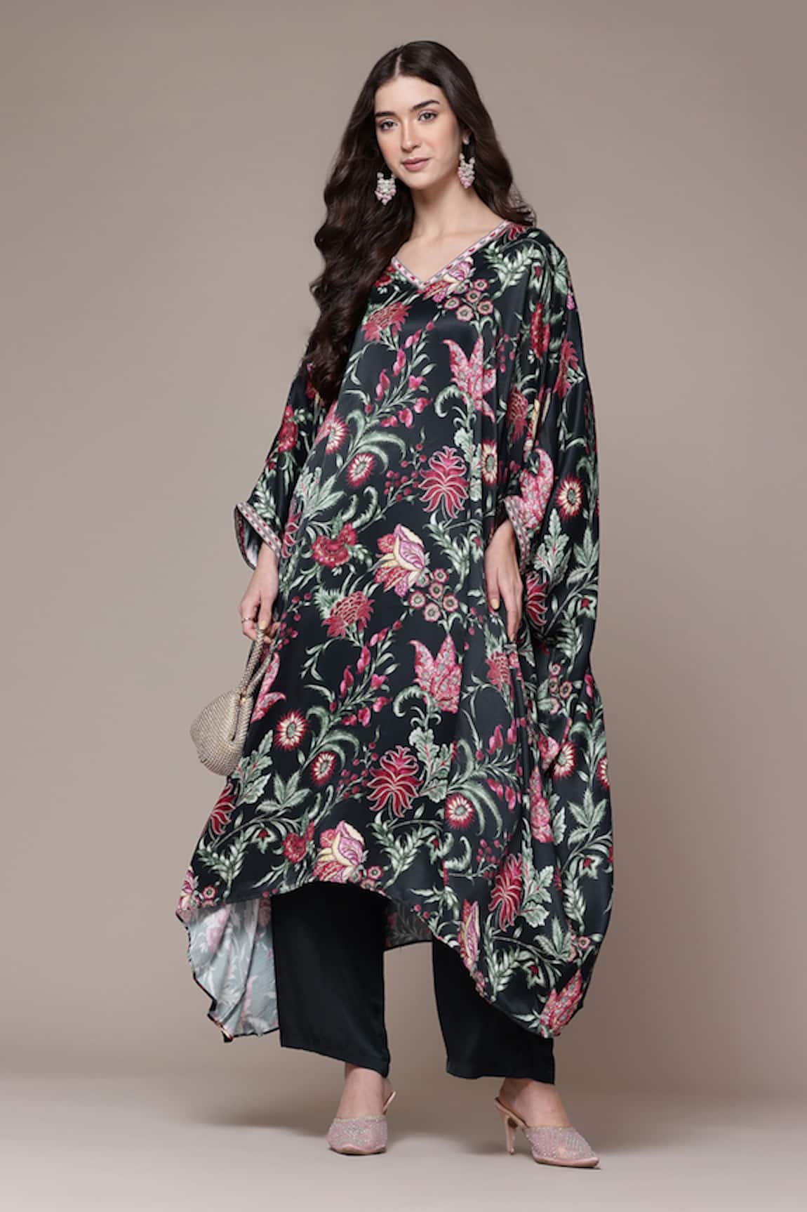 Ritu Kumar Ethnic Motif Kaftan & Straight Pant Set 