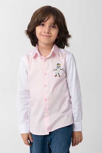 Partykles Pickle Logo Embroidered Shirt