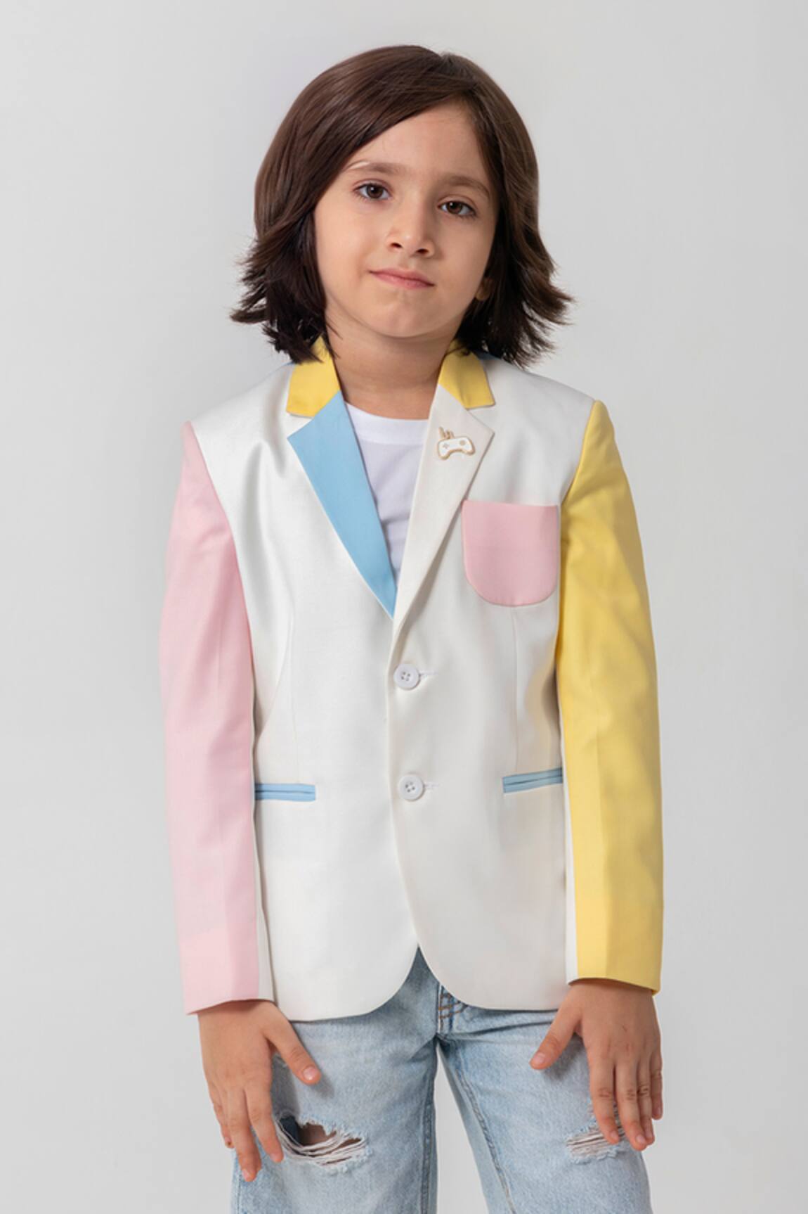 Partykles Colorblock Blazer 