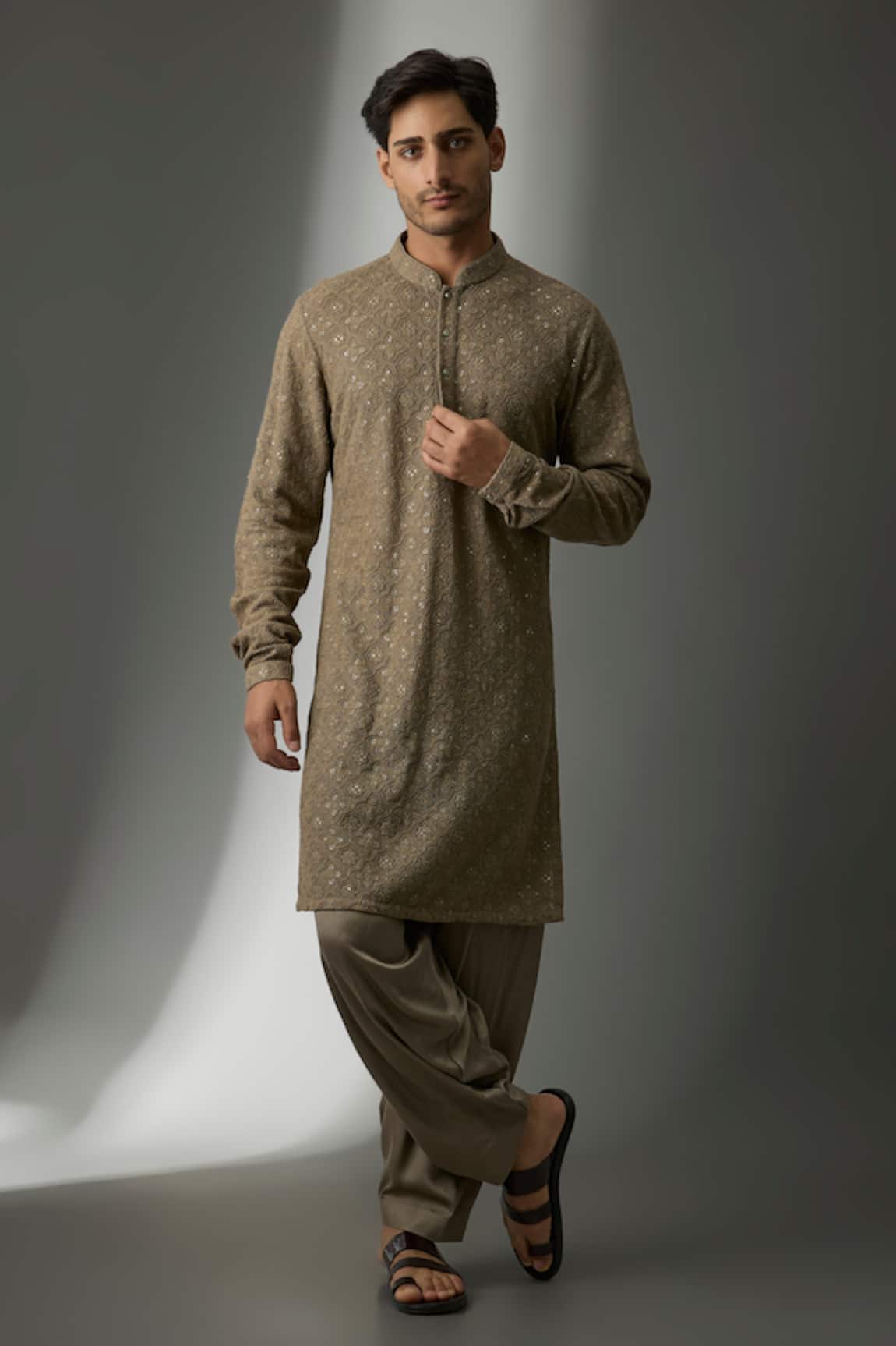 SALIL BHATIA Noor Mahal Embellished Kurta Set