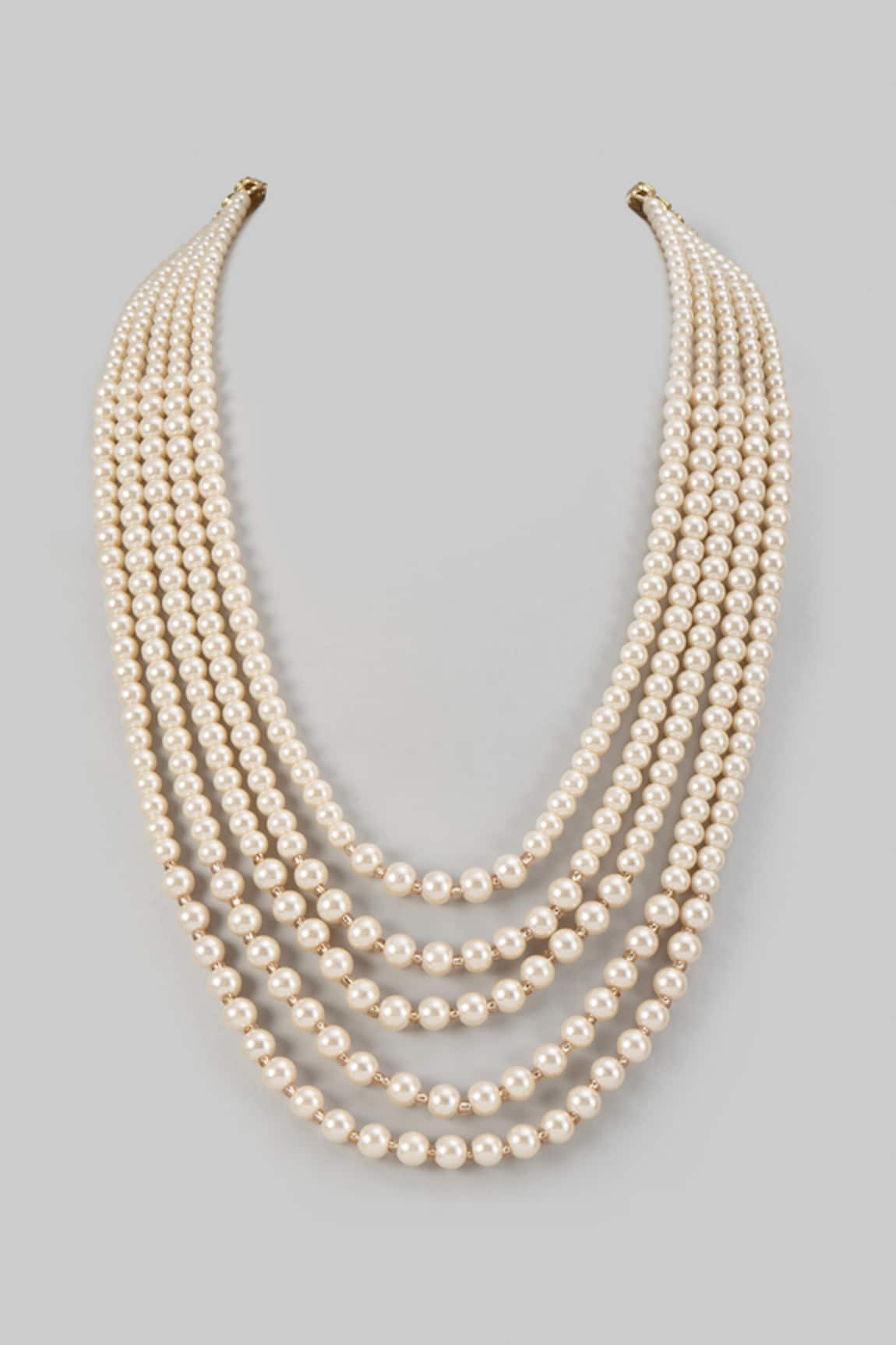 SALIL BHATIA Stone & Beaded Layered Mala