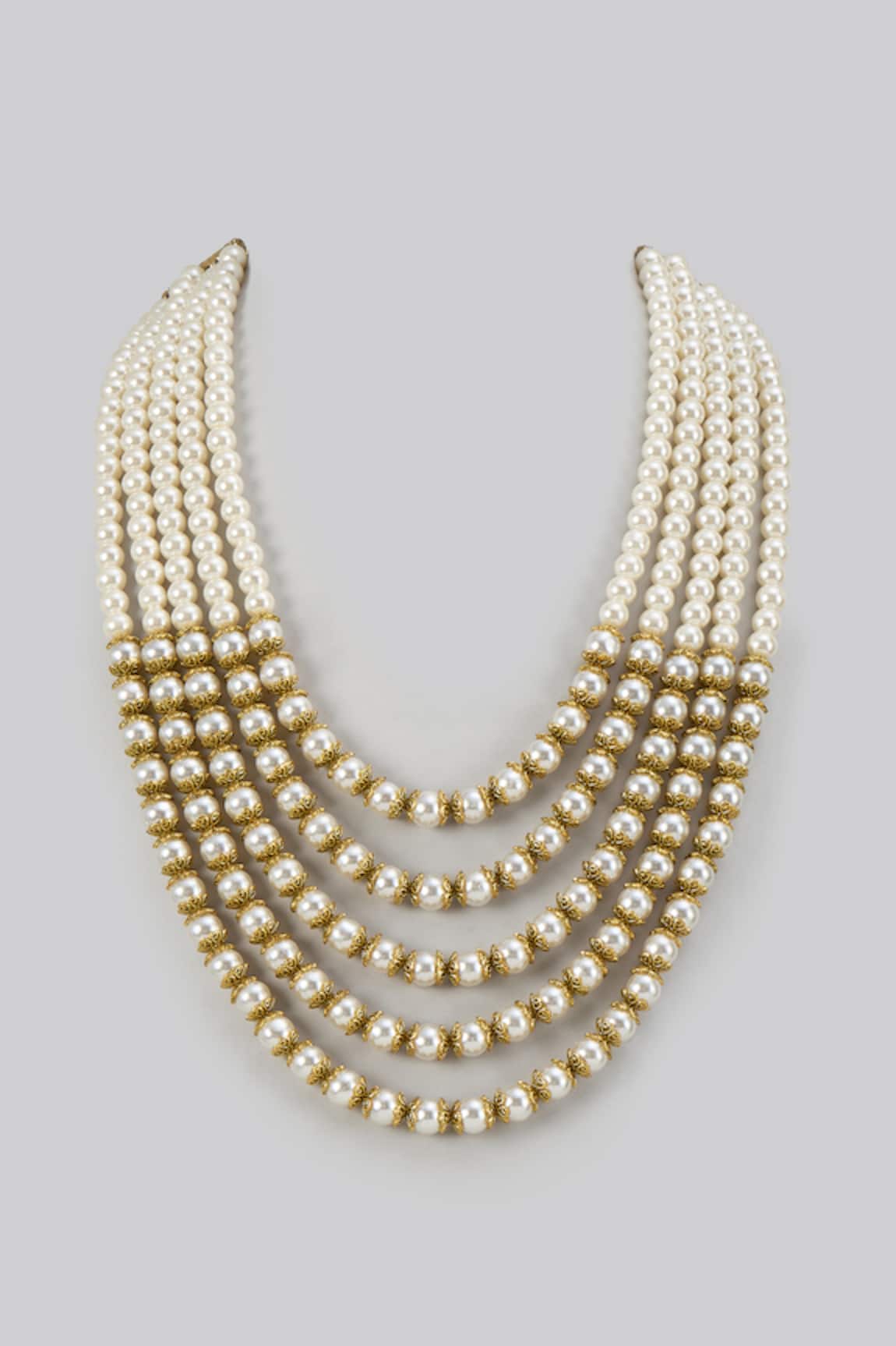 SALIL BHATIA Semi-Precious Stone Layered Mala