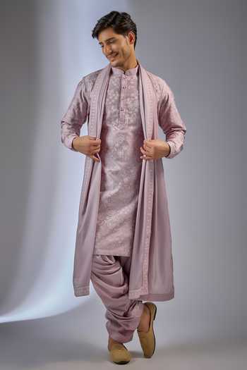 Salil Bhatia Gulab Boota Sequins Embellished Kurta Set 