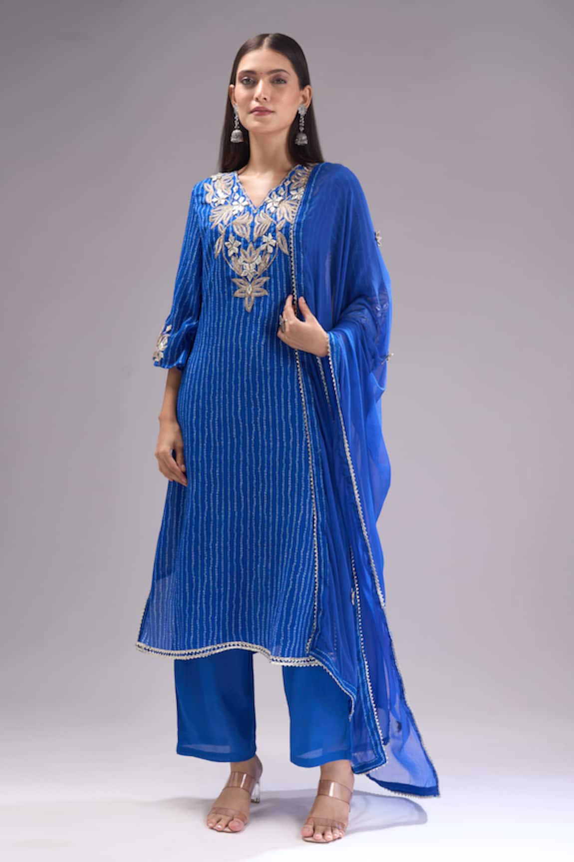 Samyukta Singhania Bandhani Print Kurta Set