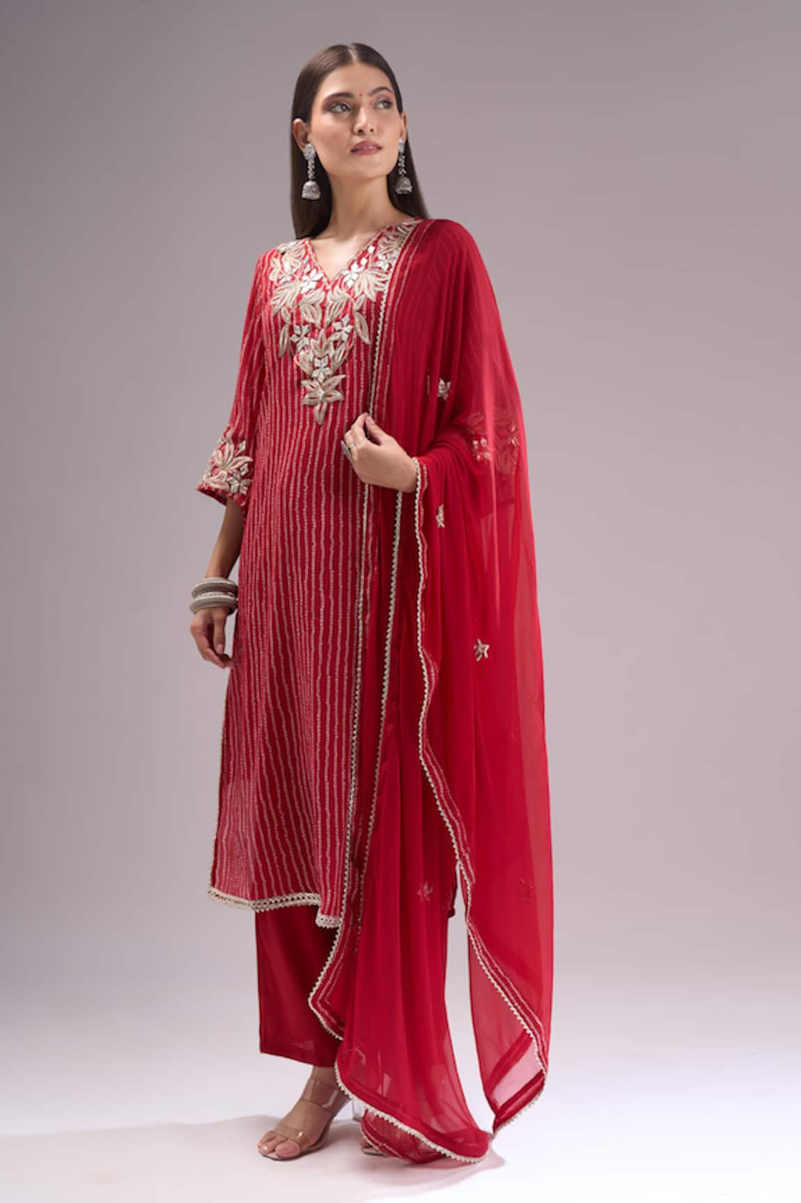 Samyukta Singhania Bandhani Print Kurta Set