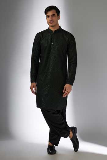 Salil Bhatia Draksh Mahal Sequins Embellished Kurta Set 