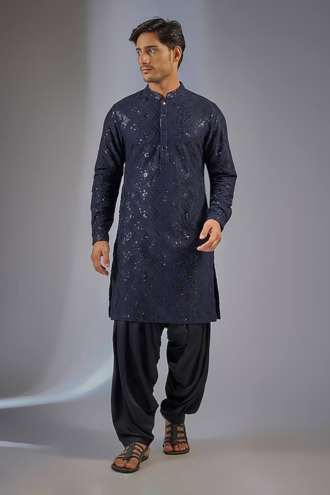 SALIL BHATIA Pracheen Mahal Embellished Kurta Set 