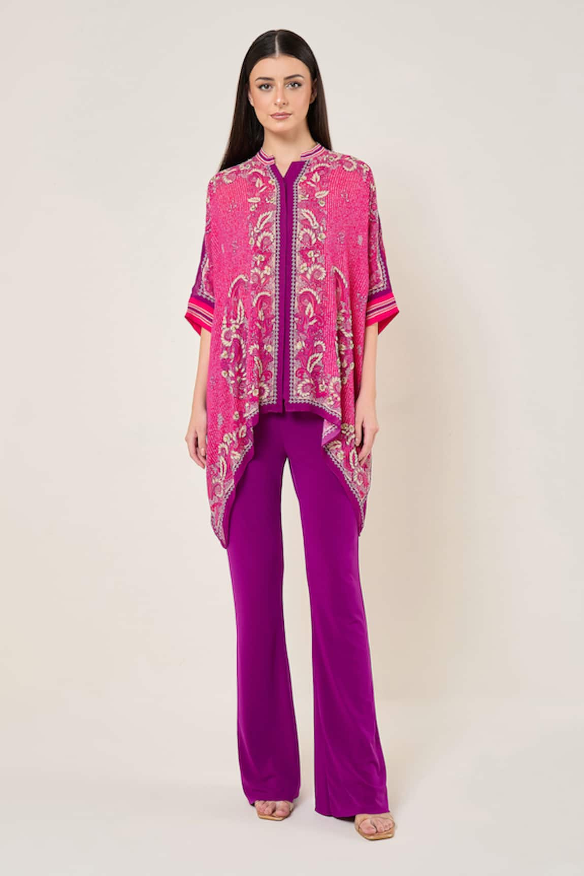 Namrata Joshipura Paisley Printed Asymetrric Tunic 