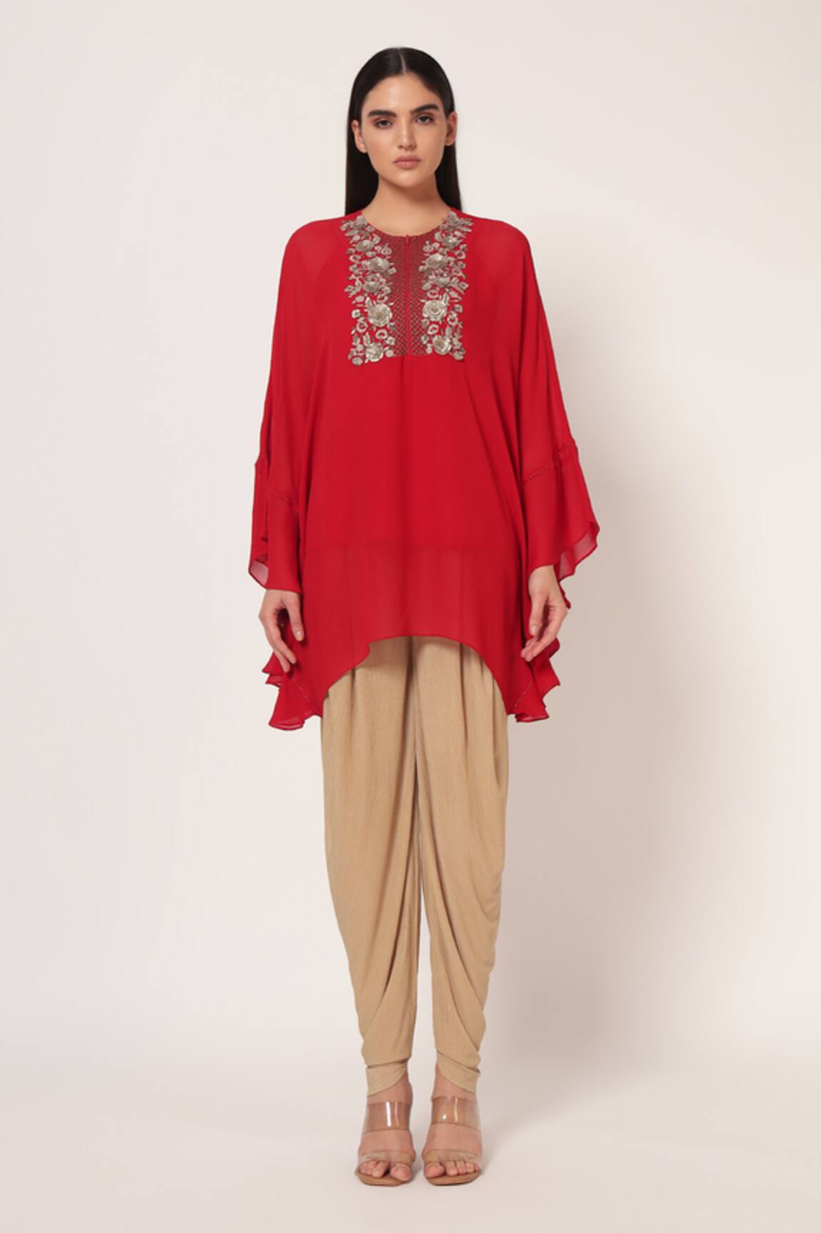 Namrata Joshipura Timeless Bloom Frill Tunic 