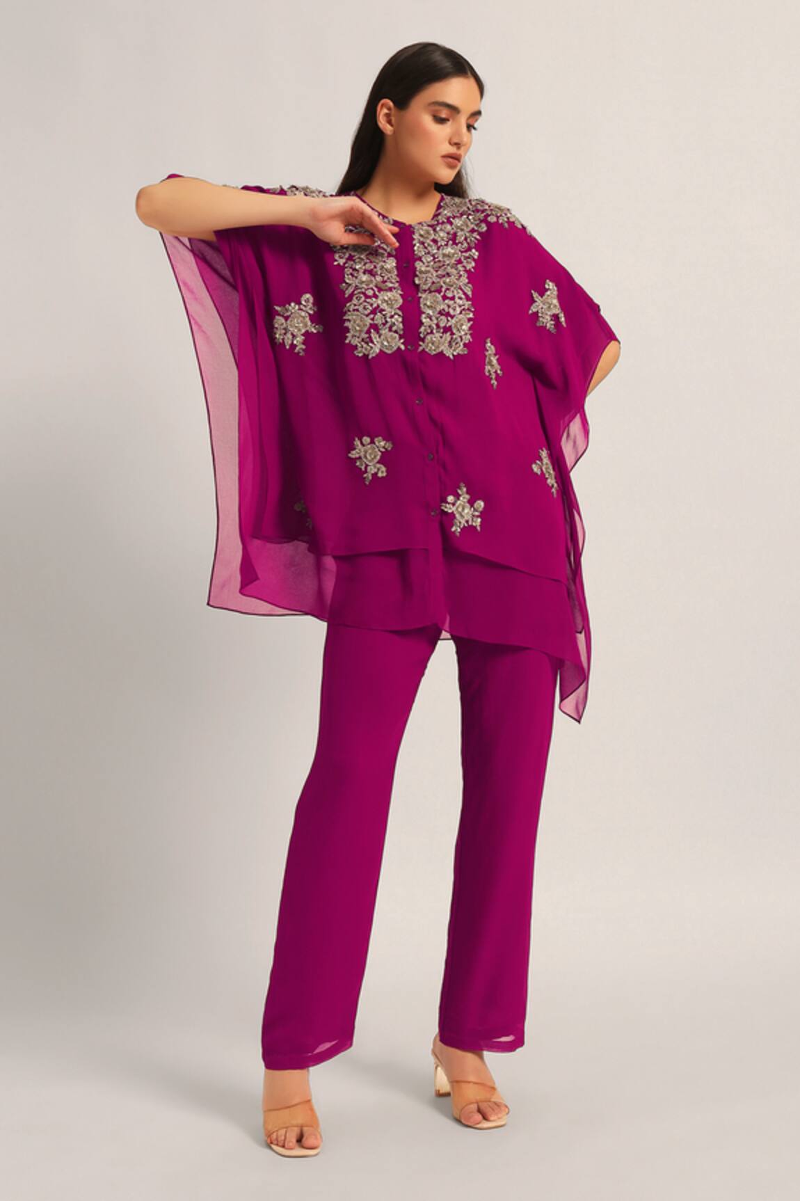 Namrata Joshipura Amara Double Layered Kurta & Pant Set 