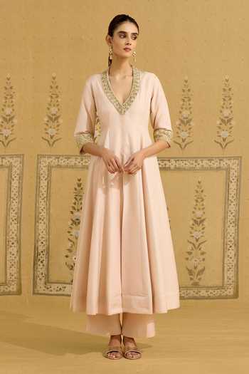 Shyam Narayan Prasad Zardozi Embroidered Kurta & Pant Set
