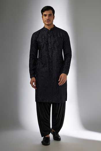 Salil Bhatia Zari Mahal Embellished Kurta Set 