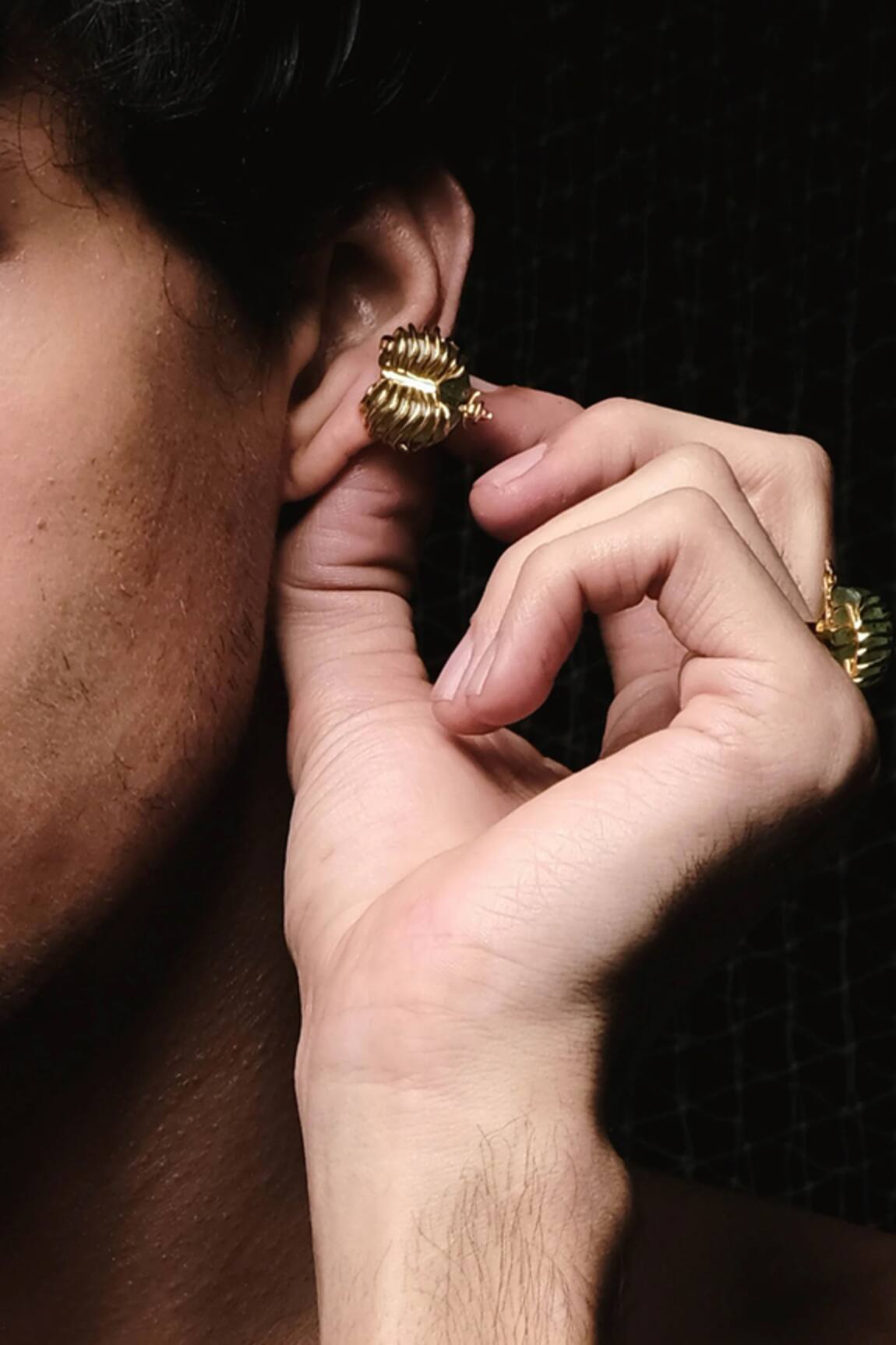 Quod Lungs Shaped Earrings