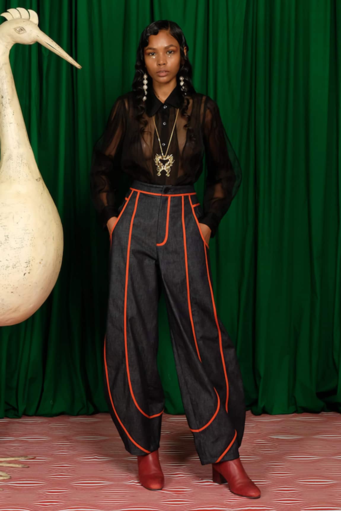 Quod Lets Put Her In Vase Pant 