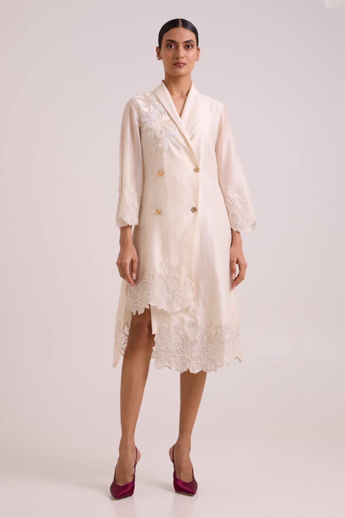 Madder Much Logan Quattro Button Blazer Dress