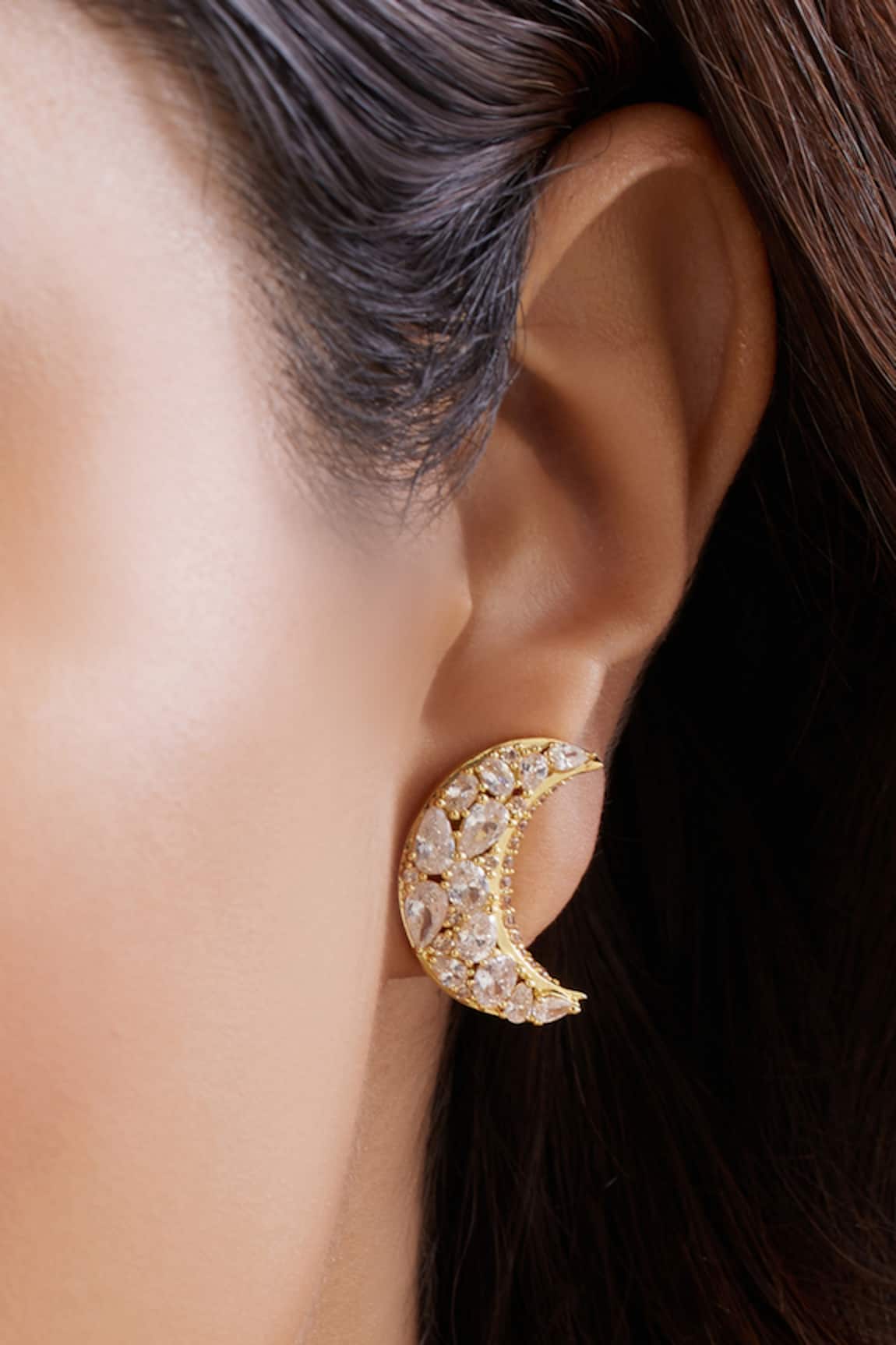 Isharya Lune Stud Earrings 