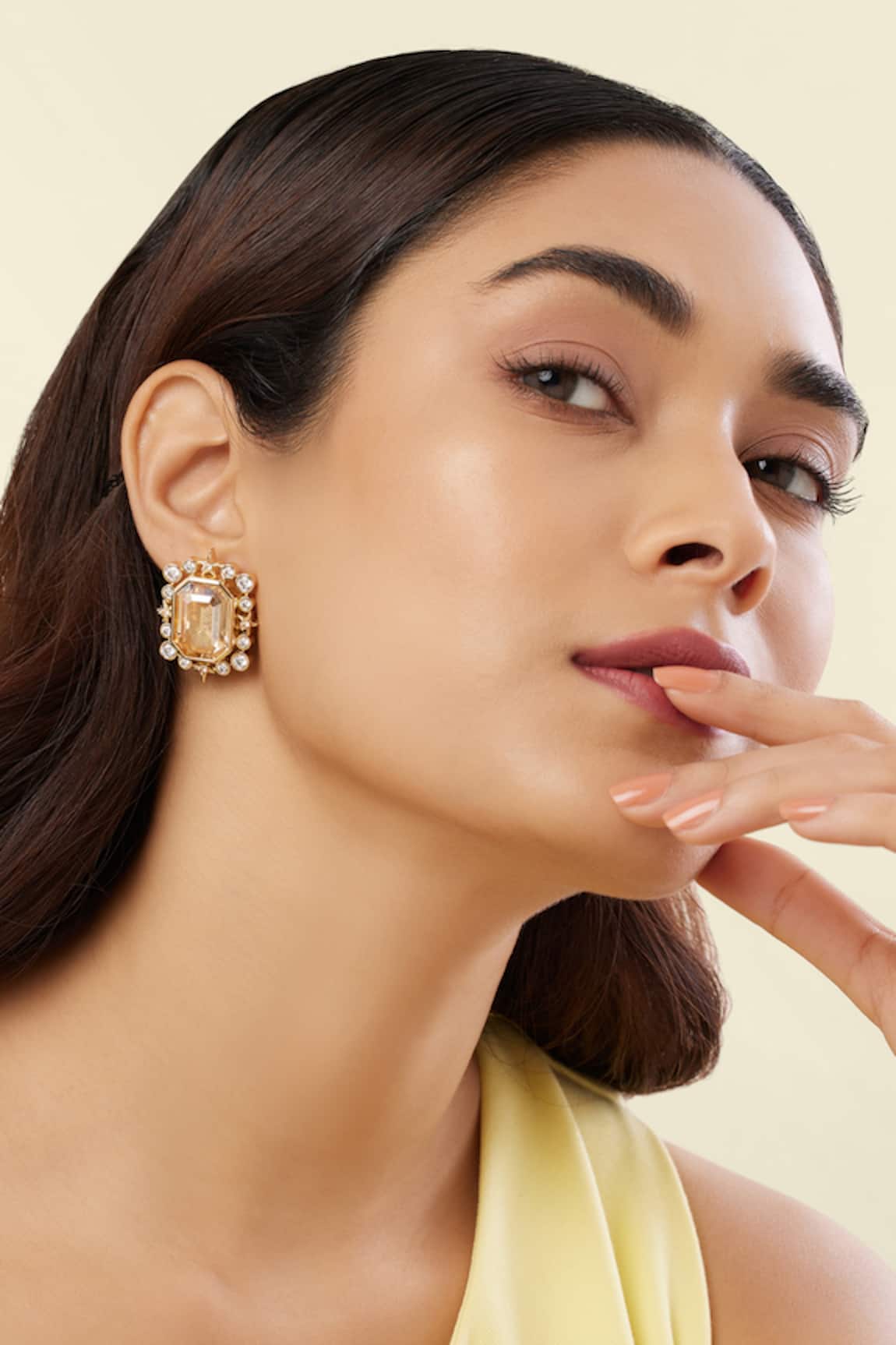 Isharya Priyas Celestial Dreams Statement Studs 