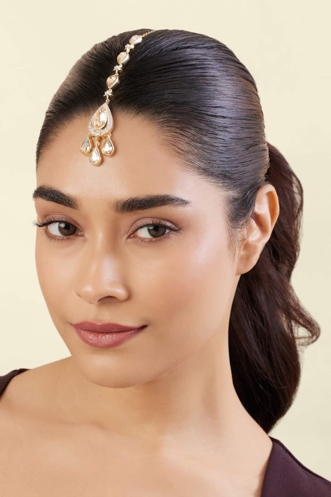 Isharya Sylvara Embellished Maangtikka 