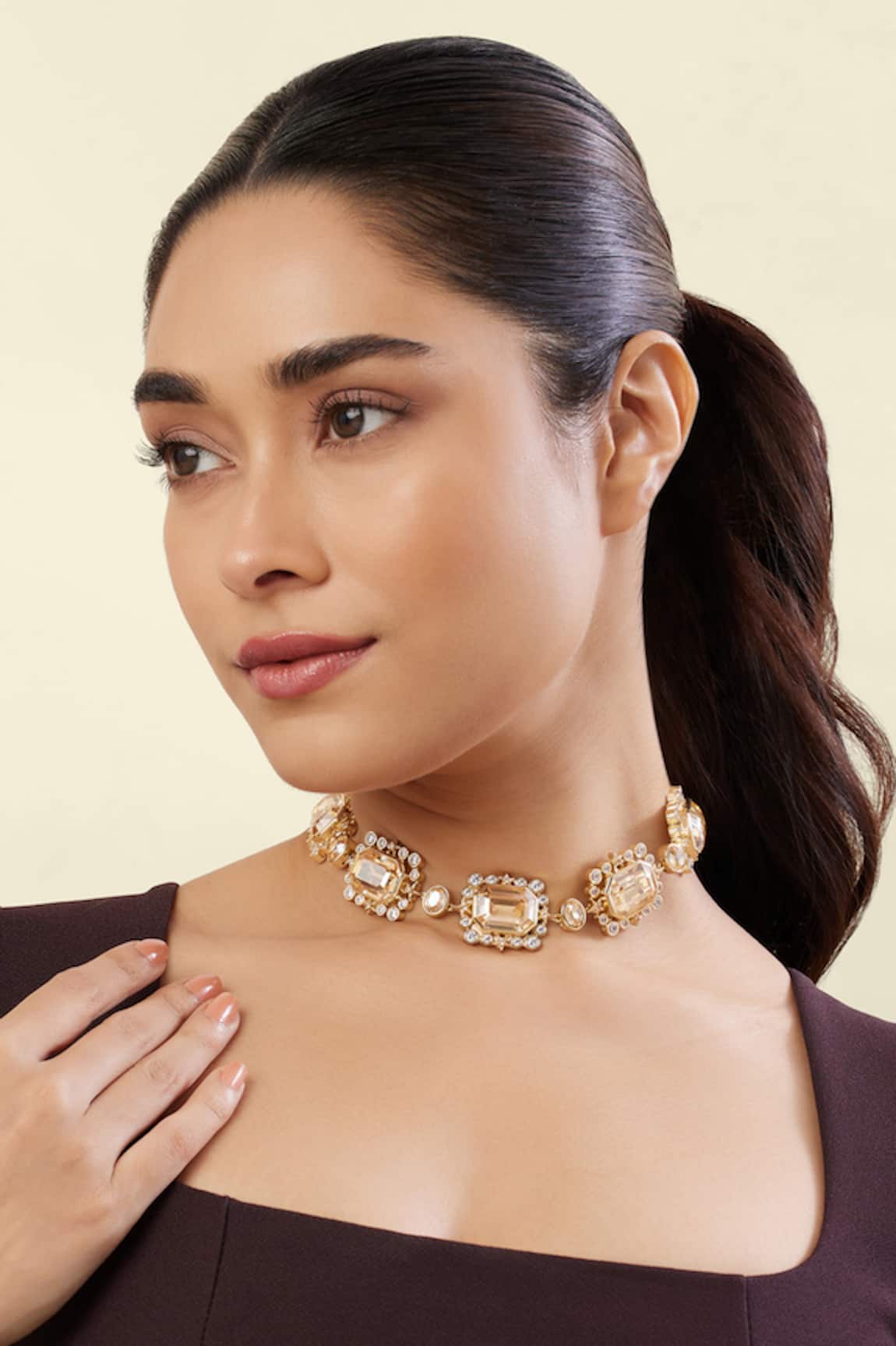 Isharya Orbitra Choker Necklace